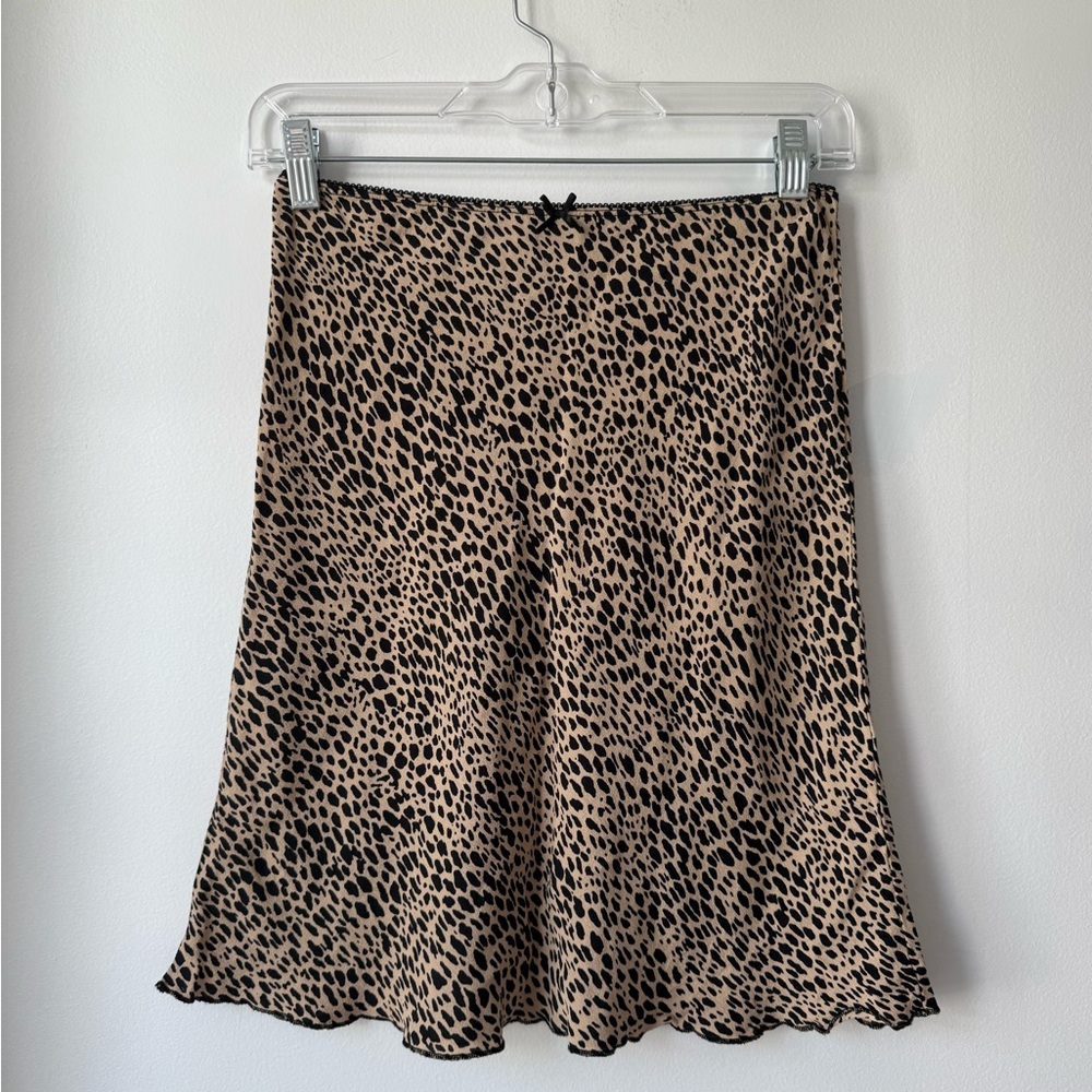 Brandy Melville Cheetah Print Skirt | One Size